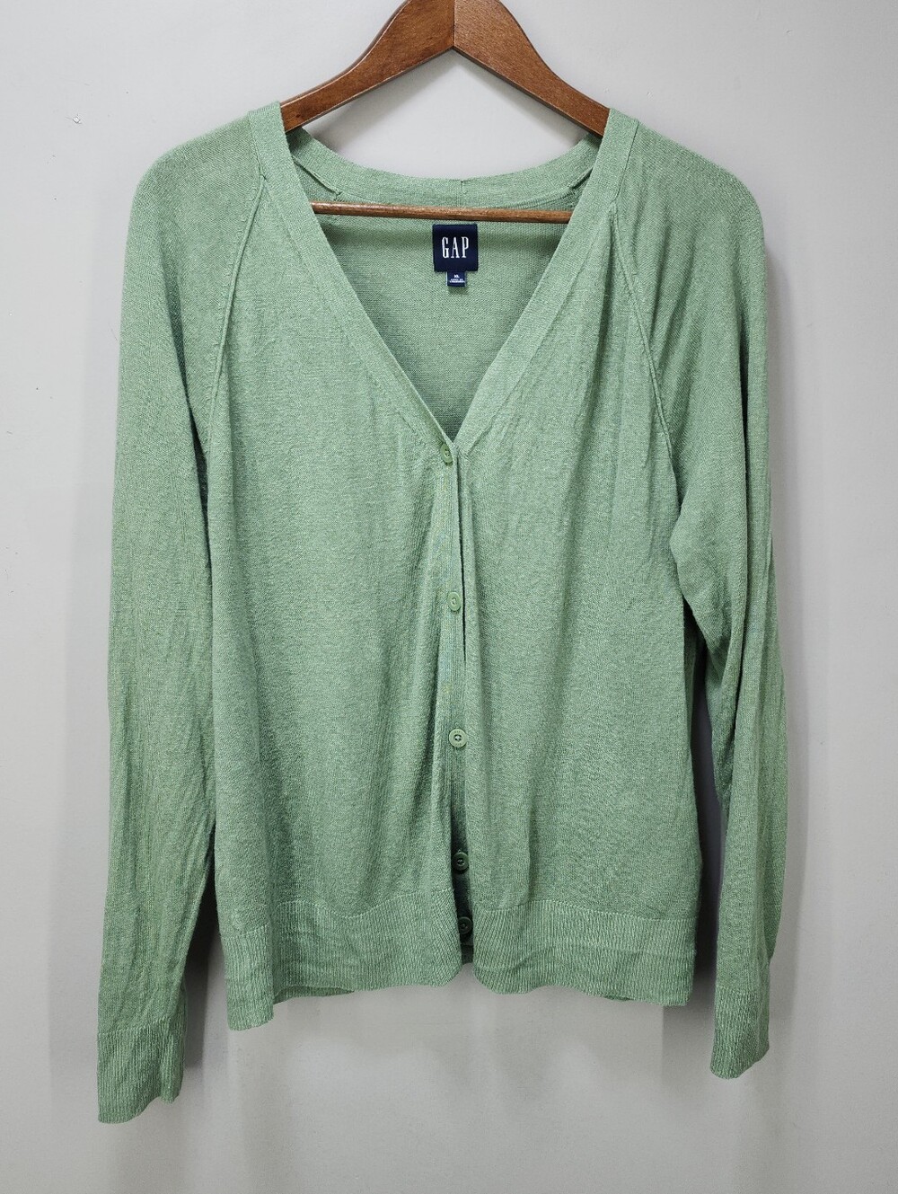 Gap Linen-Blend Lightweight Cardigan